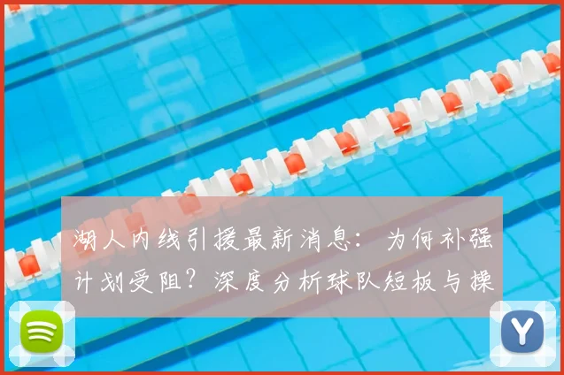 湖人内线引援最新消息：为何补强计划受阻？深度分析球队短板与操作内幕